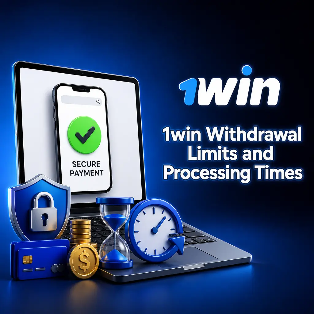 1win withdrawal limits and processing times table showing minimum, maximum amounts and duration for USDT, FPX, Touch 'n Go, DuitNow and GrabPay
