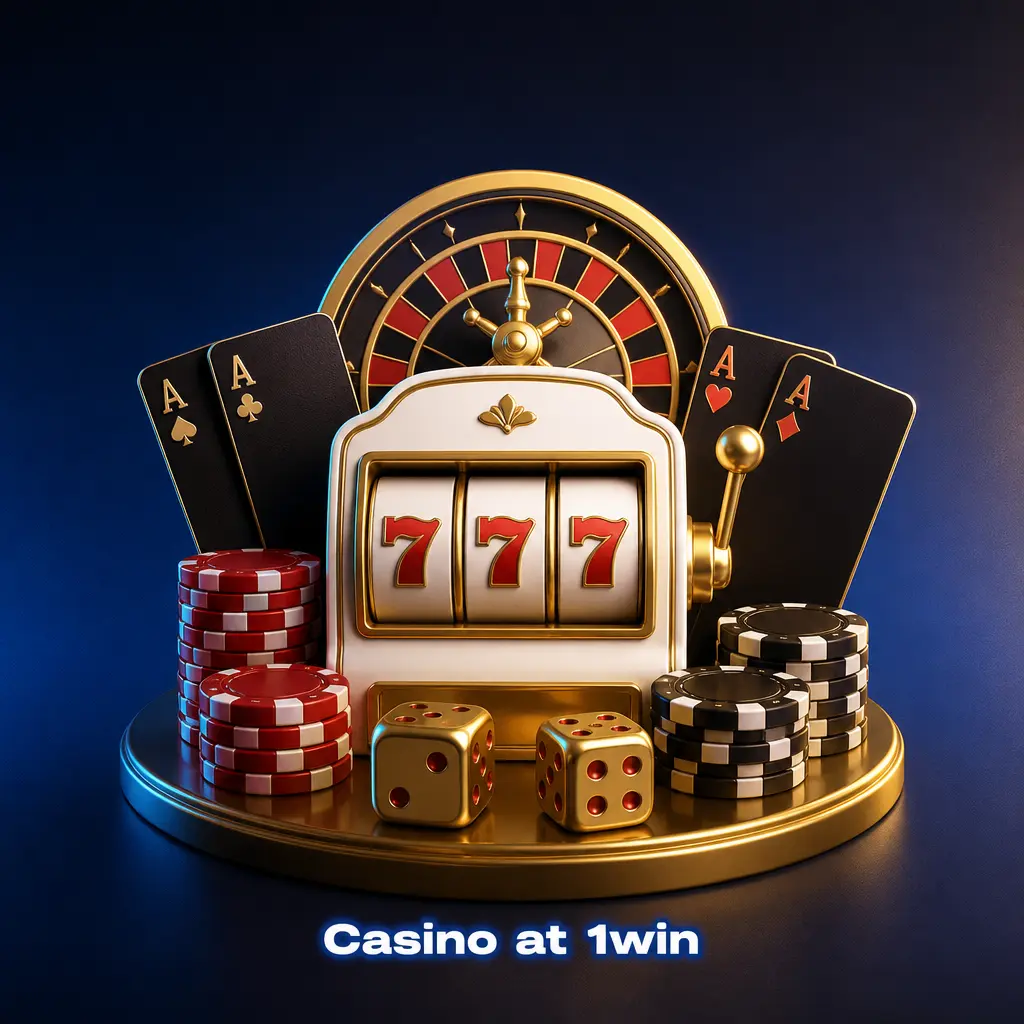 1win casino lobby featuring over 8,000 games including slots, live dealer tables, jackpots, and crash games