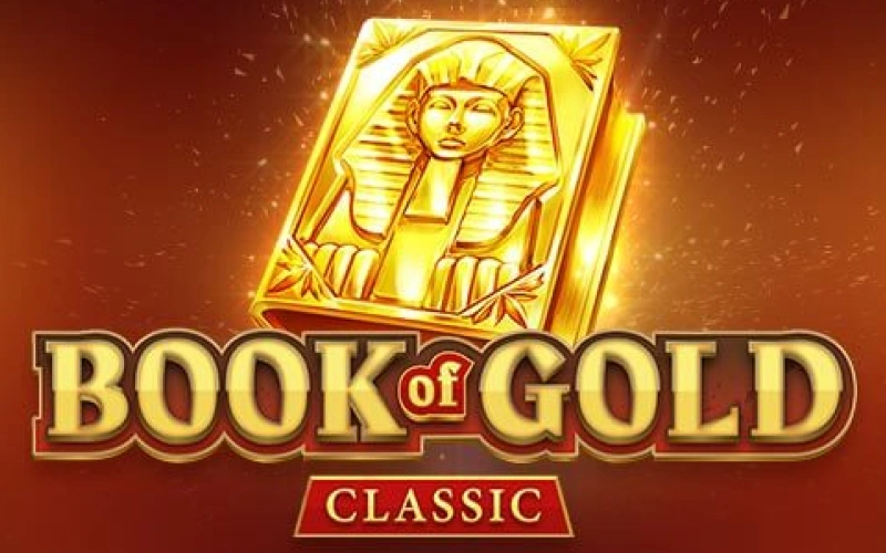 Spin the reels of Book of Gold Classic slot at 1win casino today.