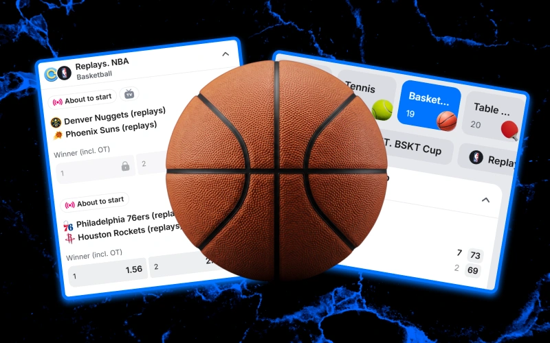 Experience the excitement of real-time basketball betting on 1win bookmaker.